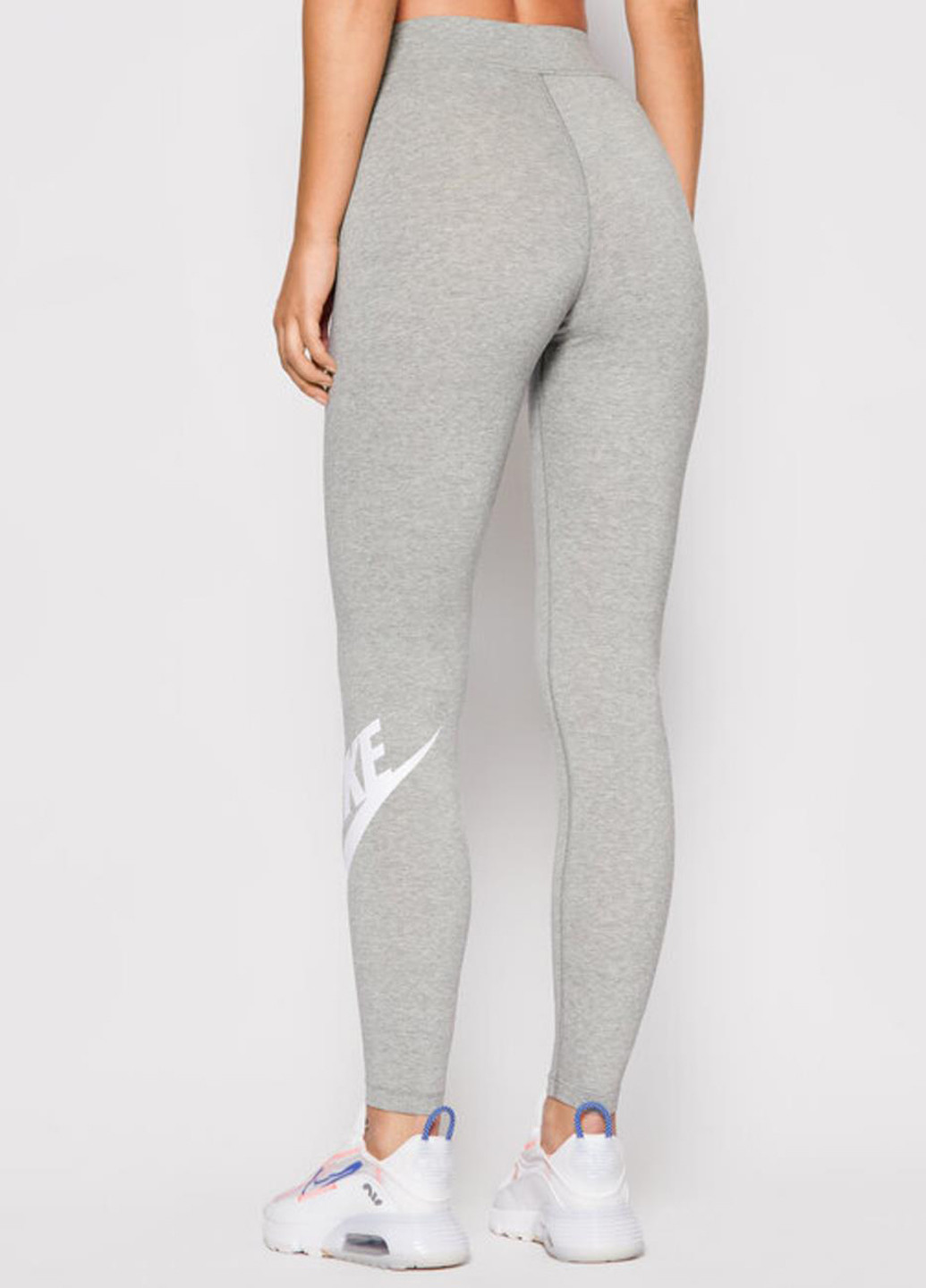 Серые демисезонные леггинсы cz8528-063 Nike