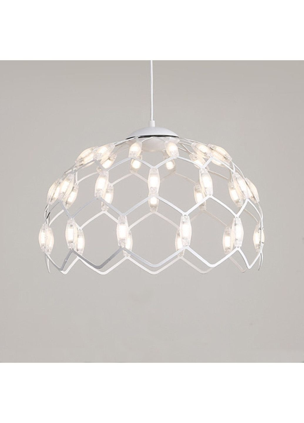 Люстра стельова LED D1288/400-wh-k Білий 42х40х40 див. Sunnysky (253629179)