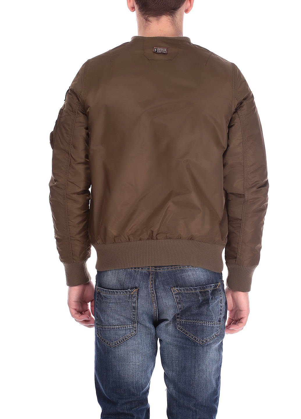 Оливковая (хаки) демисезонная куртка Emerson
