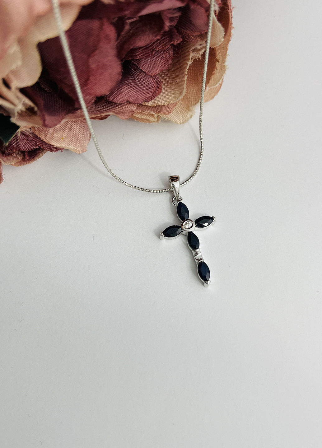 Хрестик Silver Flame (251264680)