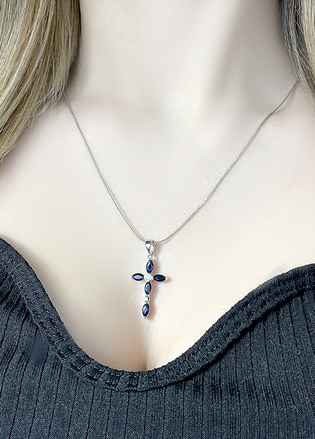 Хрестик Silver Flame (251264680)