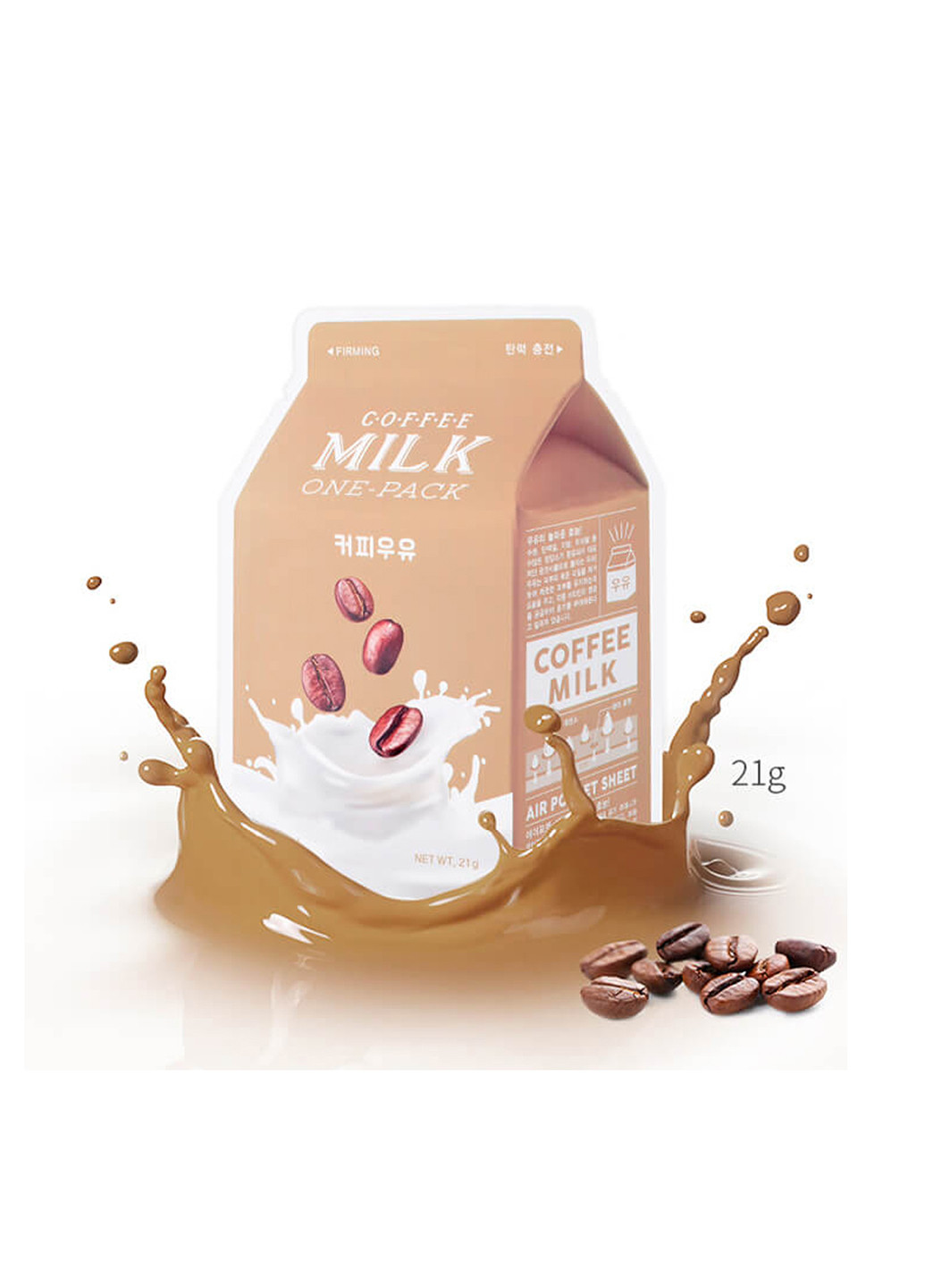 Маска с молочными протеинами и экстрактом кофе, 21г A'pieu (252256878)