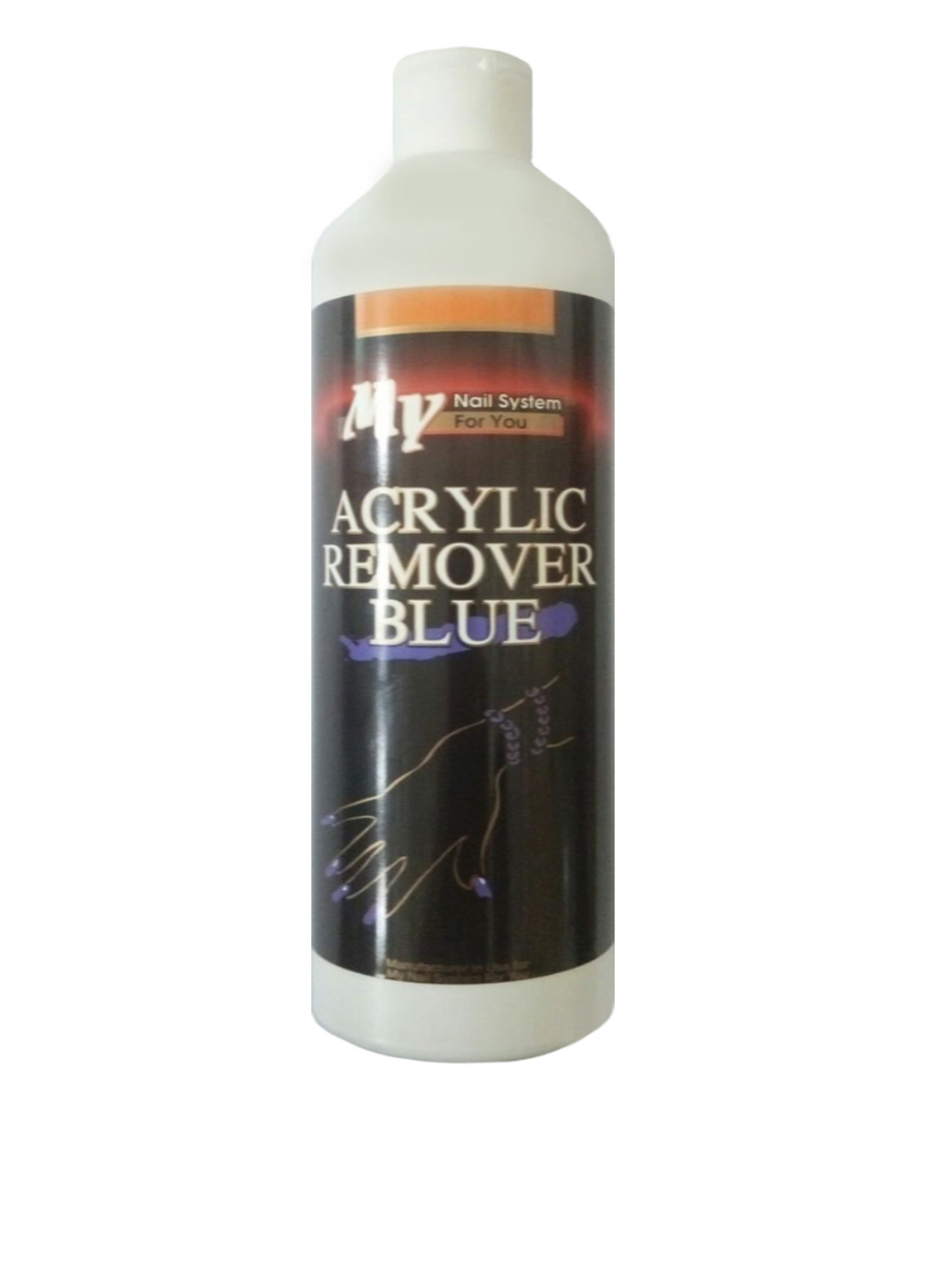 Засіб для зняття гель-лаку і акрилу "Ацетоносодержащій" Acrylic Remover Blue, 946 мл My Nail (83226991)