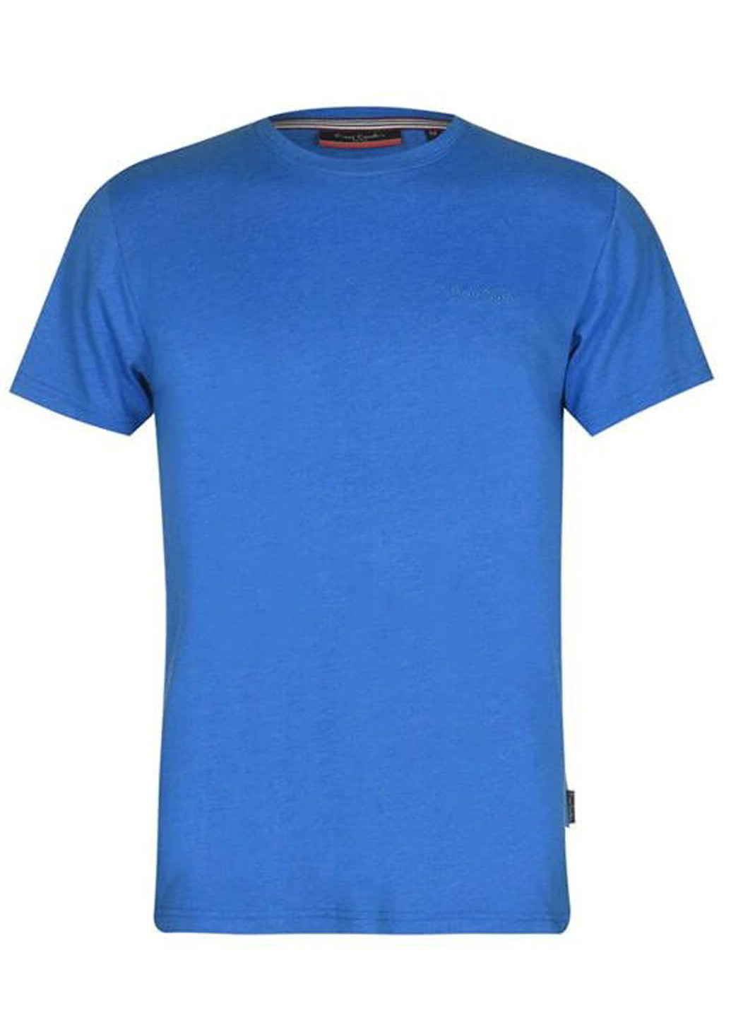 Темно-голубая футболка Pierre Cardin