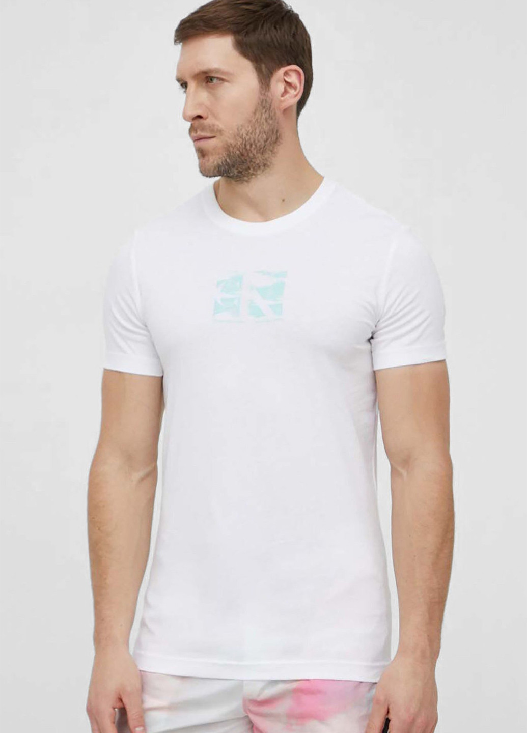 Белая футболка Calvin Klein Jeans