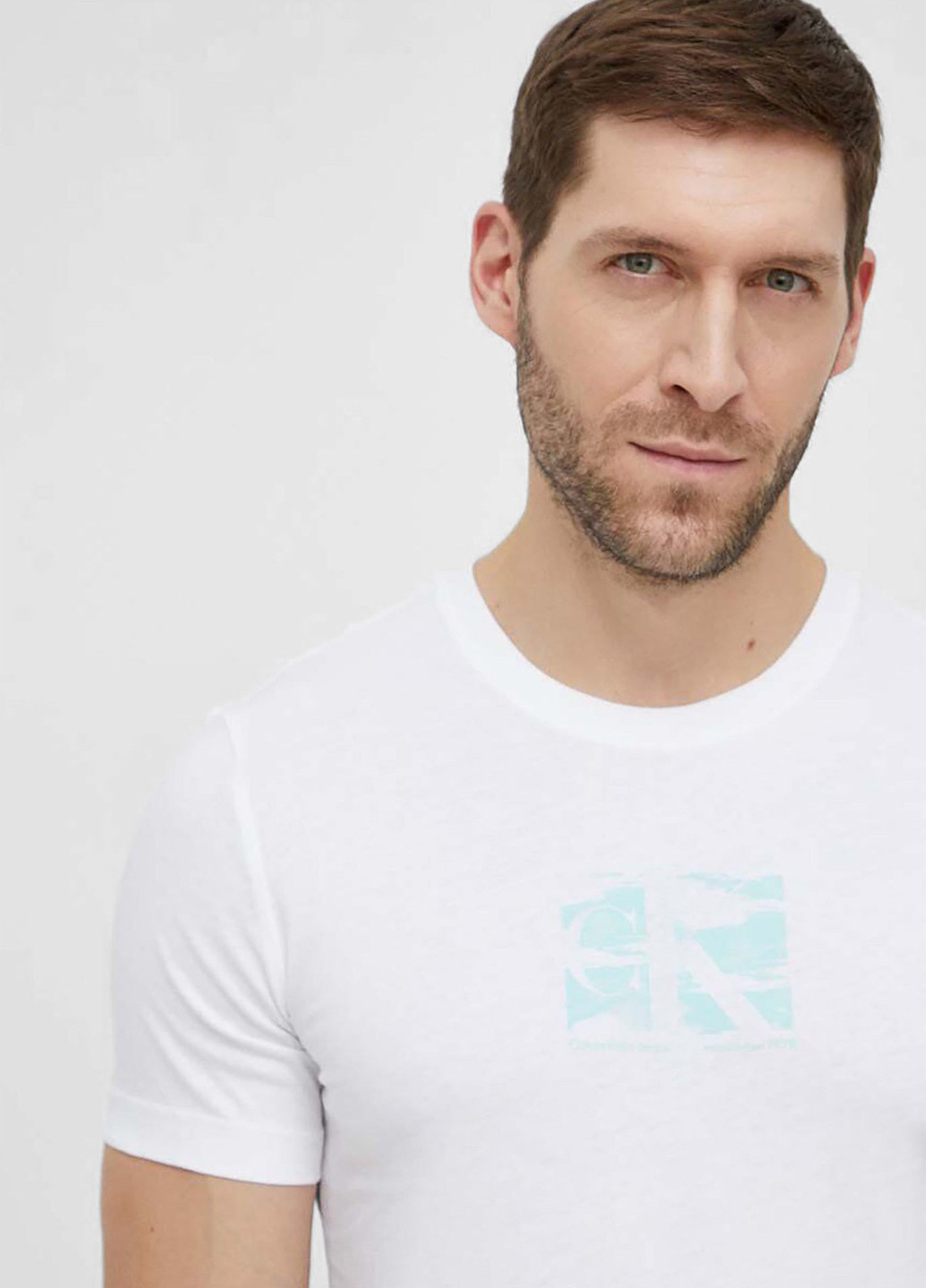 Белая футболка Calvin Klein Jeans