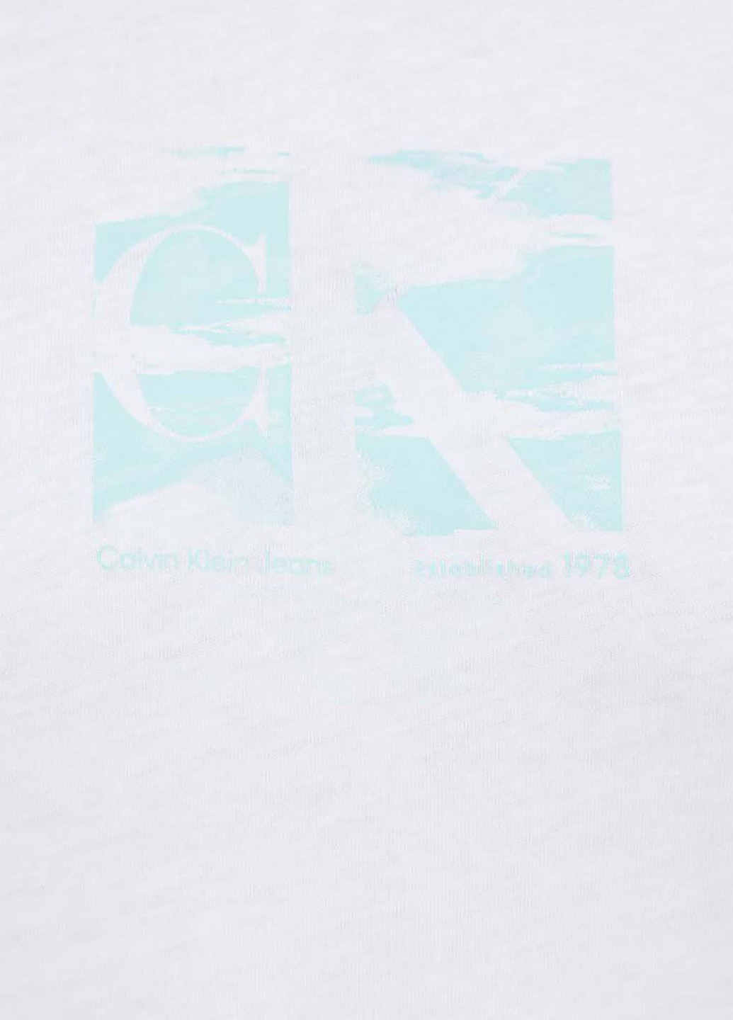 Белая футболка Calvin Klein Jeans