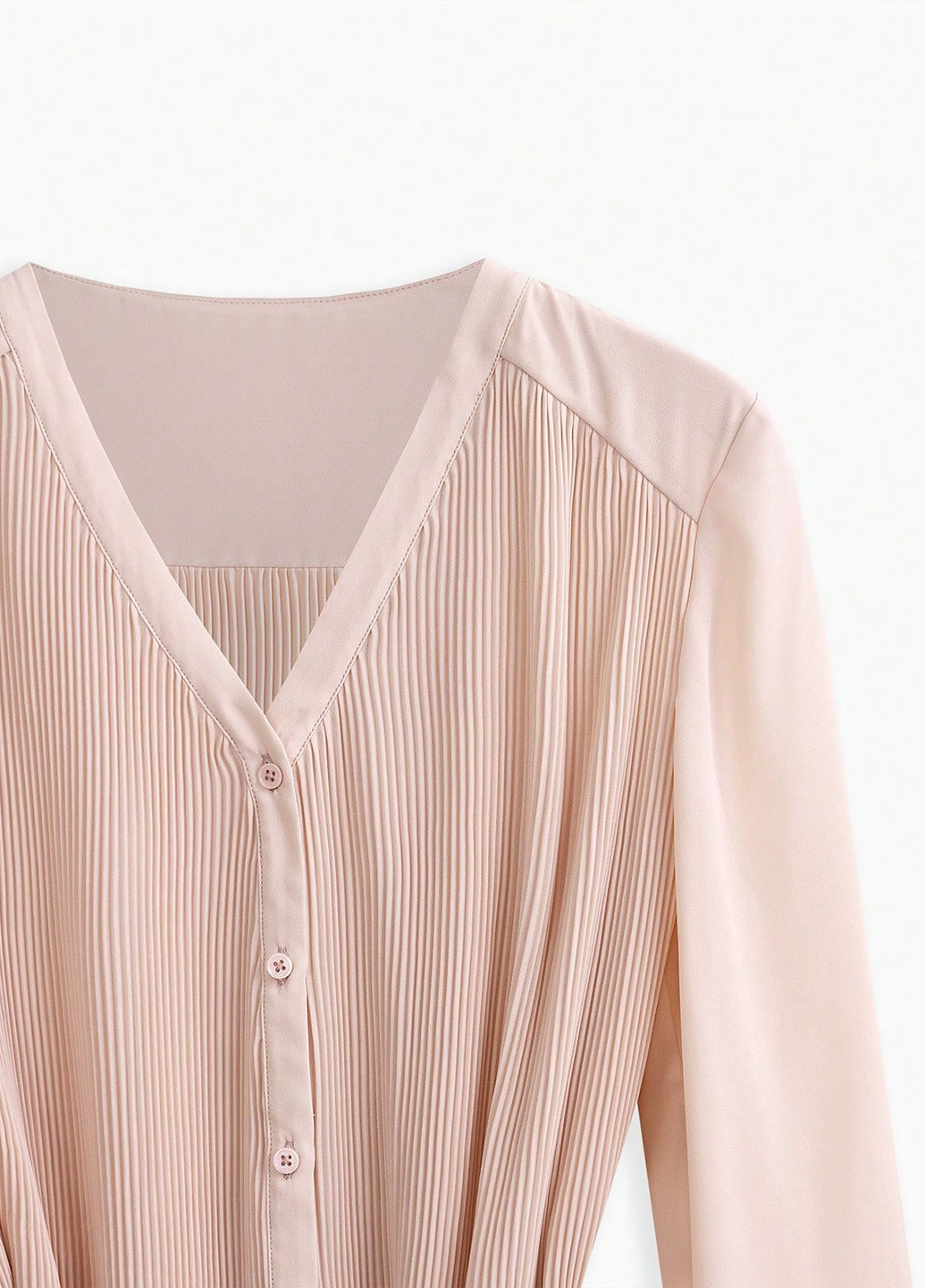 Светло-розовая блуза SHEIN