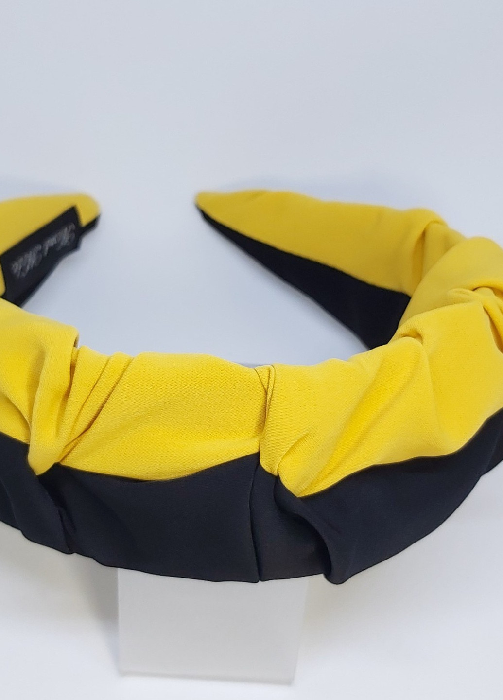 Обруч для волос "Двухцветный", черно-желтый Анна Ясеницька (252533218)