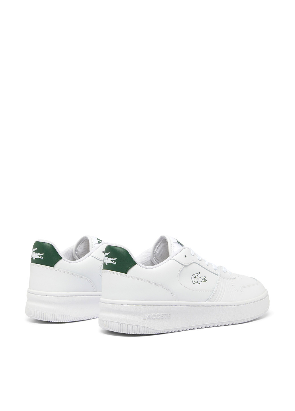 Білі Осінні кросівки Lacoste L001 Set