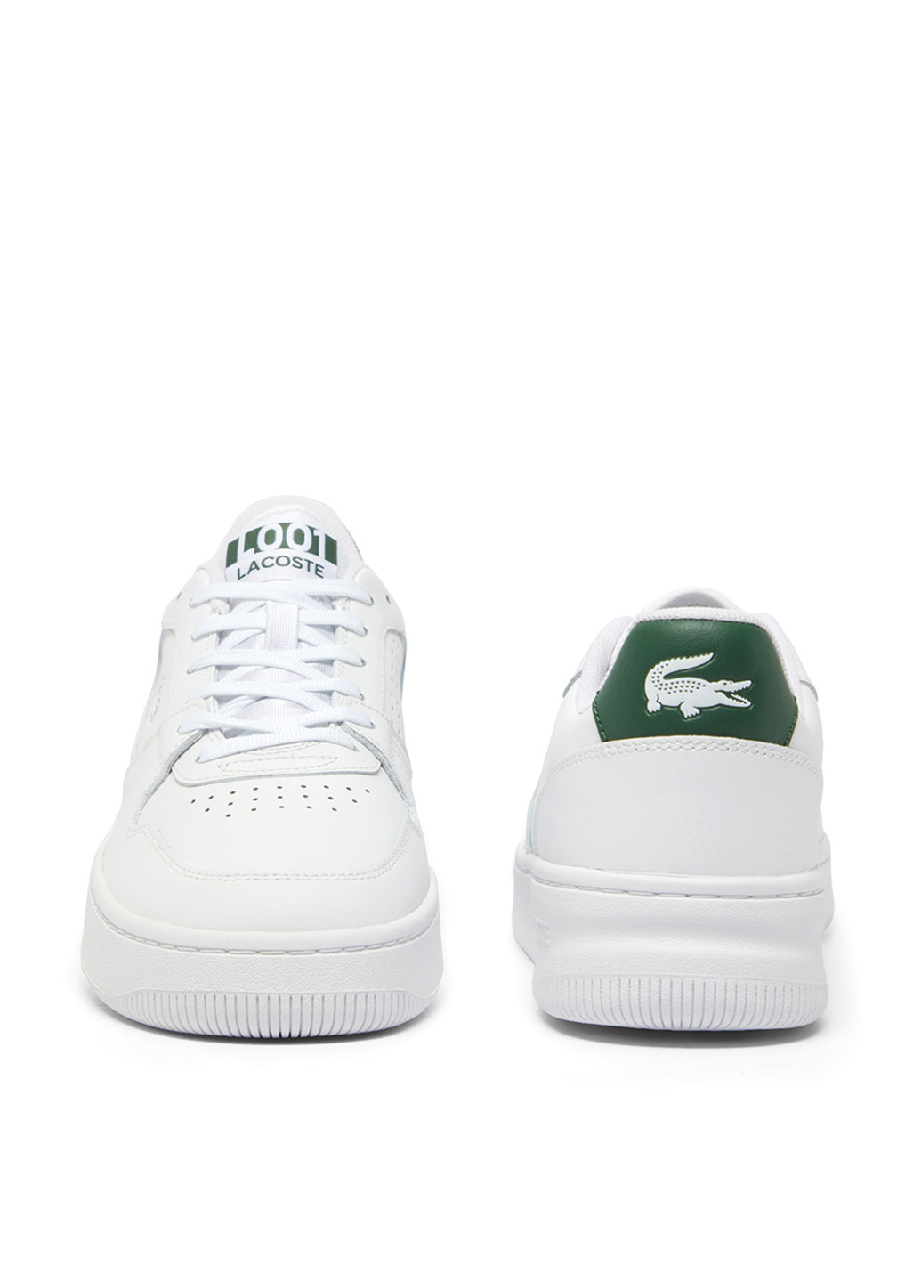 Білі Осінні кросівки Lacoste L001 Set