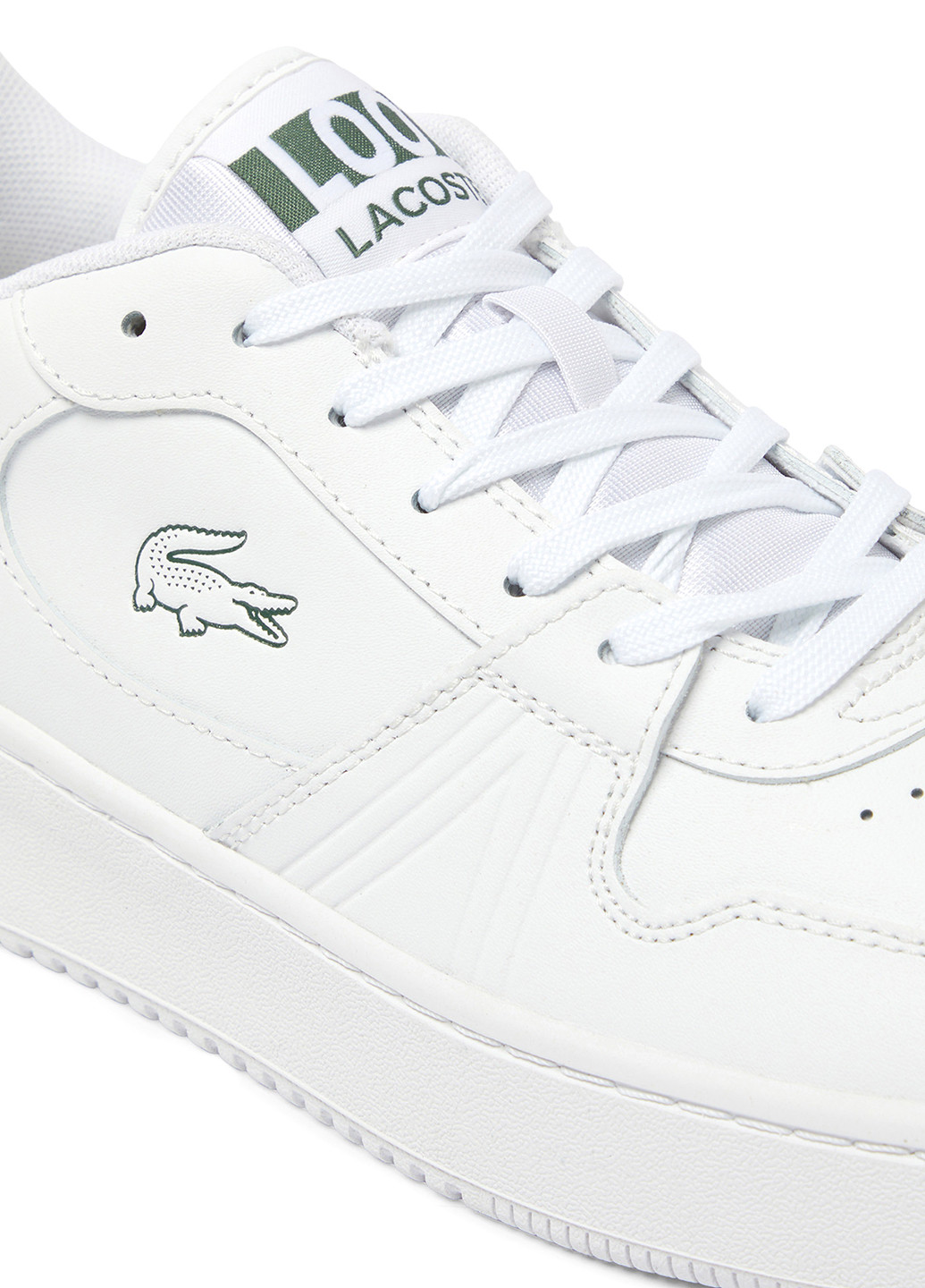 Білі Осінні кросівки Lacoste L001 Set