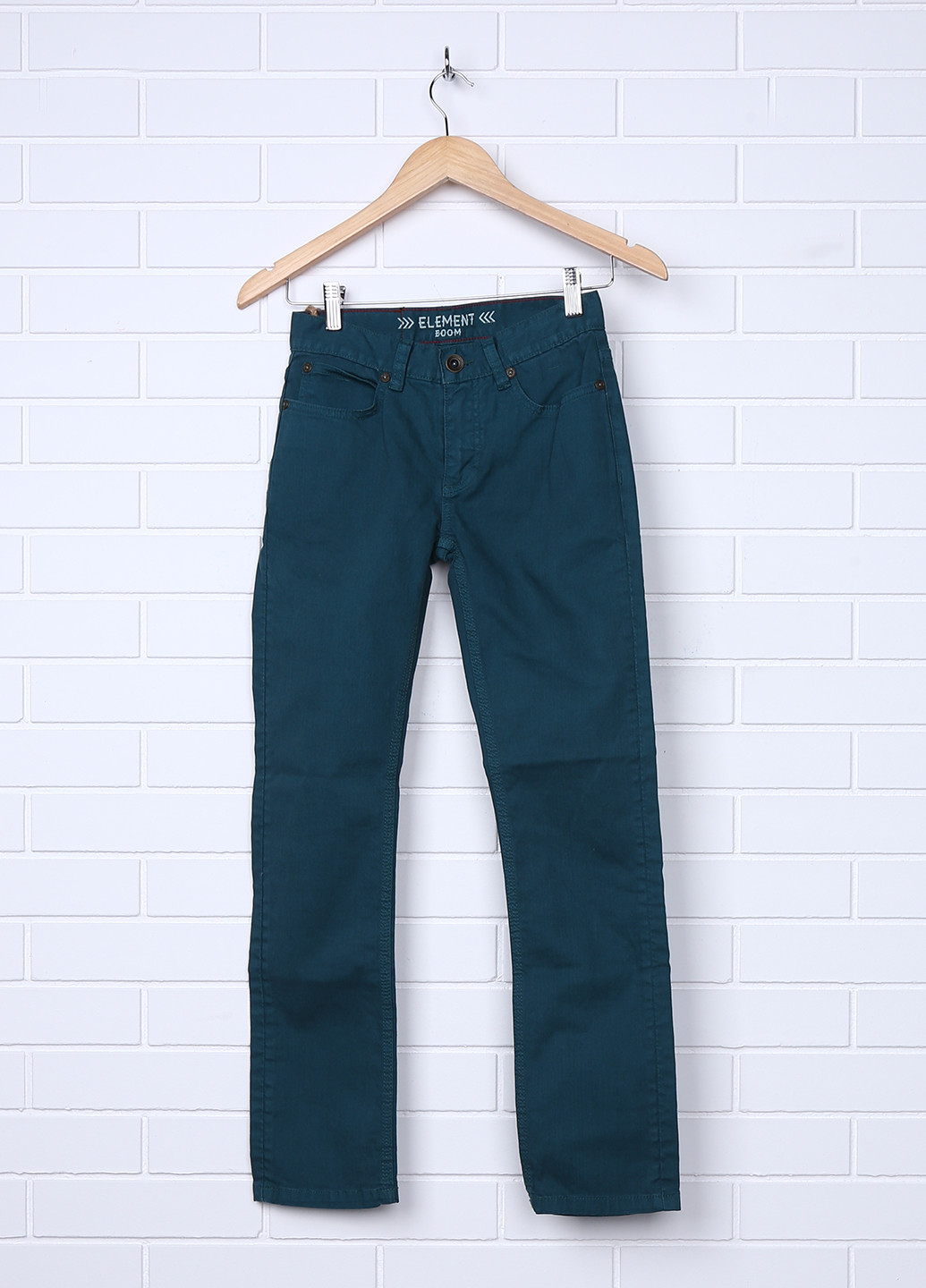 Зеленые демисезонные джинсы Element