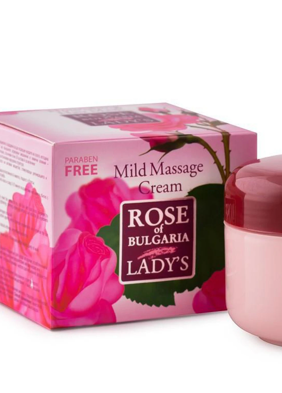 Массажный крем для тела смягчающий Rose of Bulgaria от 330 мл Biofresh (253927251)