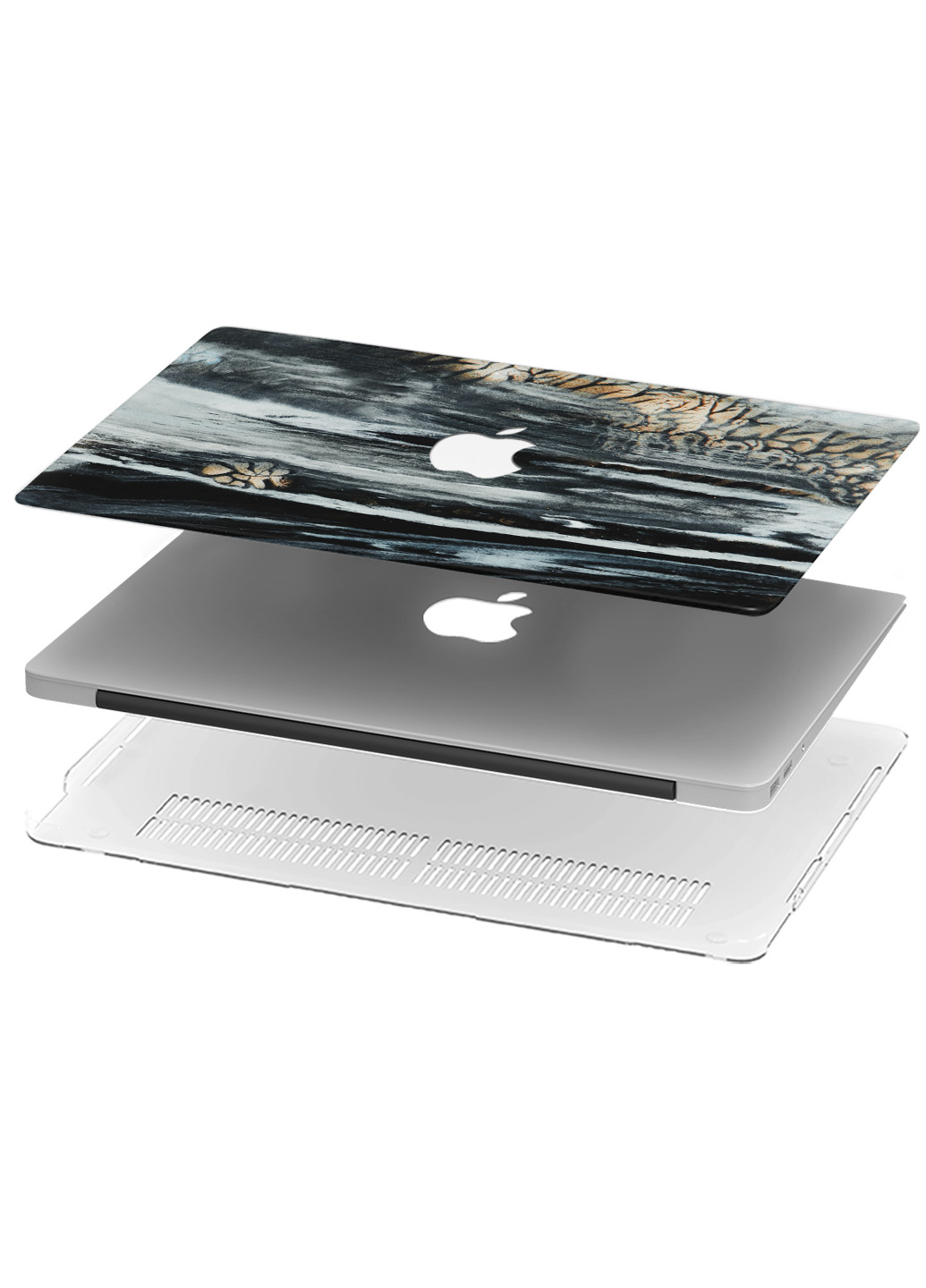 Чехол пластиковый для Apple MacBook Pro 15 A1707 / A1990 Абстракция (Abstraction) (9649-2744) MobiPrint (219124363)
