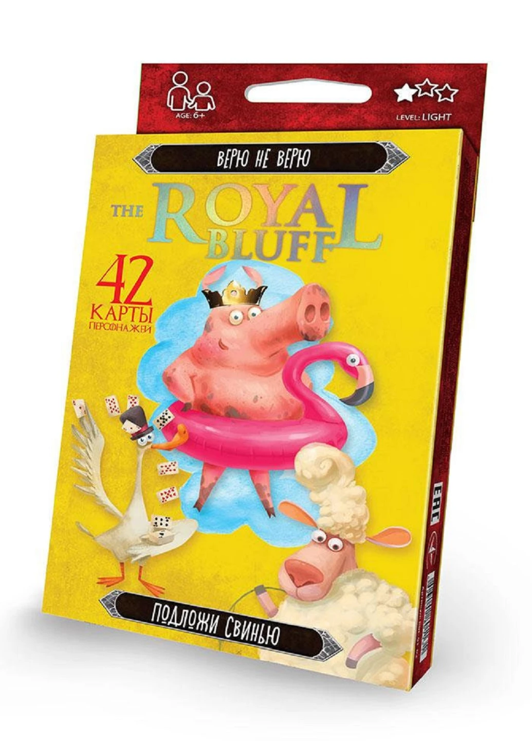 Настільна гра (42 карти) Danko Toys (139580180)