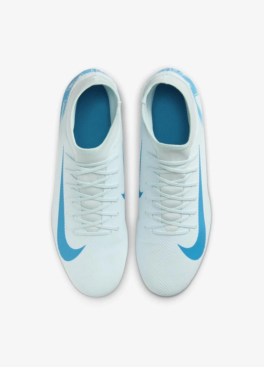 Светло-голубые футбольные бутсы fq8314-400 Nike