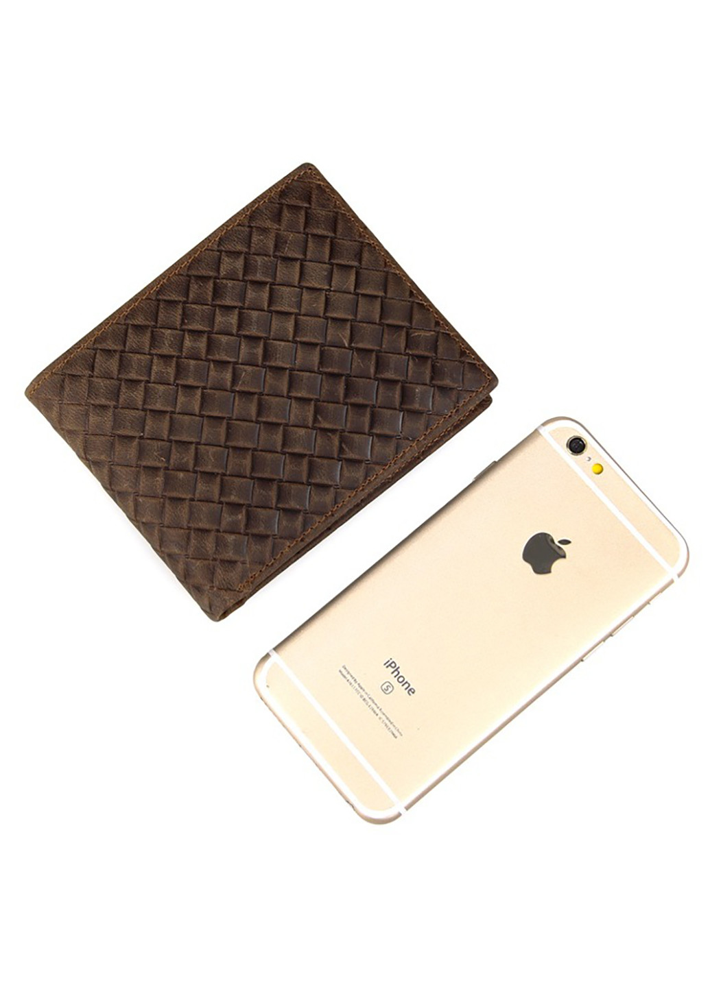 Мужской кожаный кошелек 12х10 см Vintage (232989857)