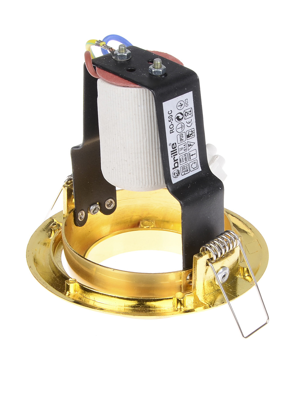 Светильник точечный, 95х35х85 мм Brille (129869886)