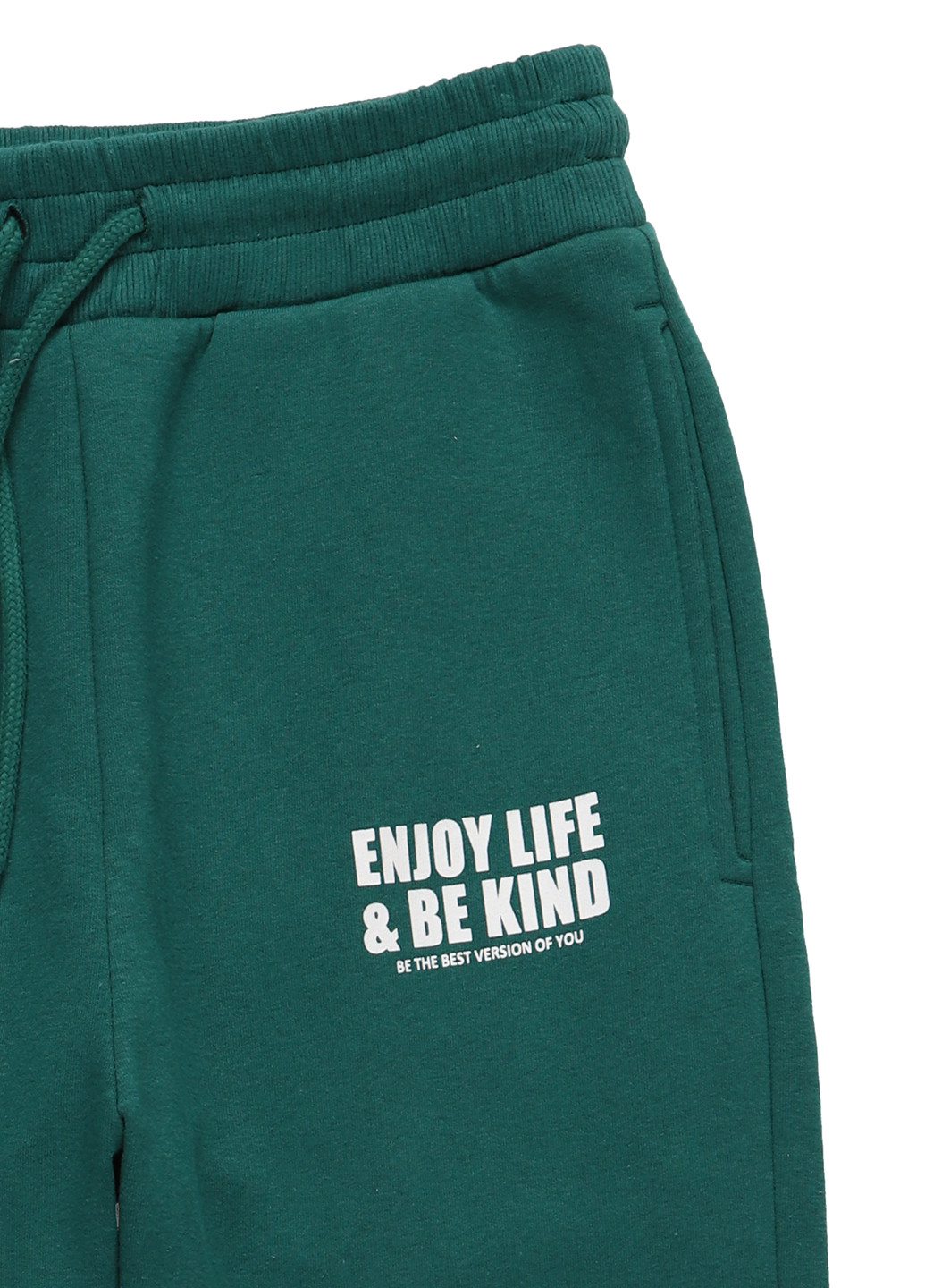 Зеленые спортивные демисезонные джоггеры брюки C&A