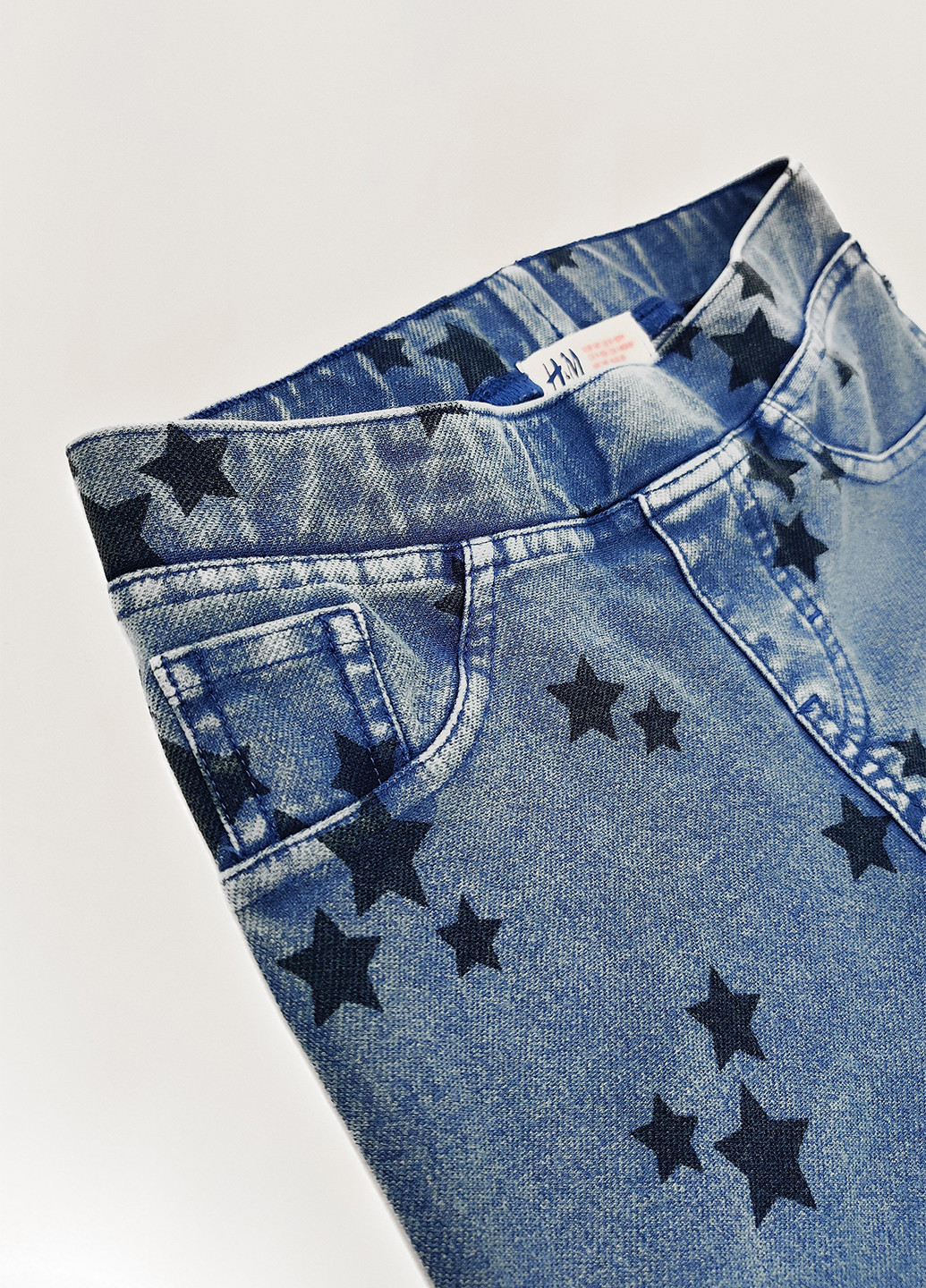 Джегінси H&M зірки сині джинсові бавовна