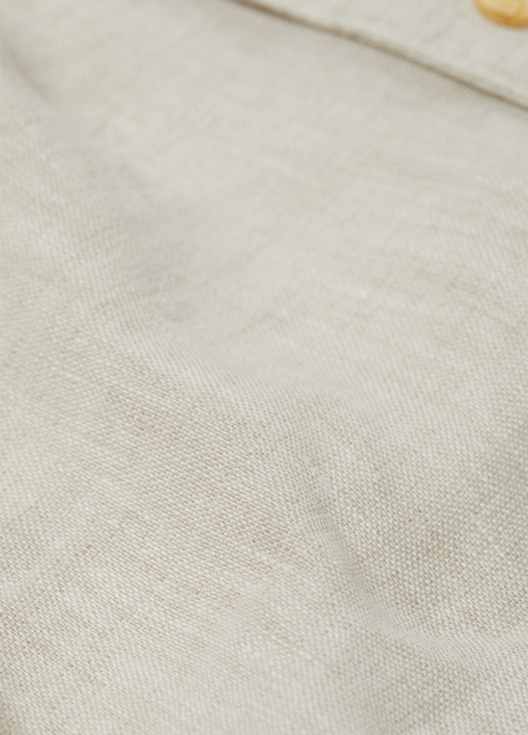 Світло-бежевий літній костюм (сорочка, шорти) з шортами, з сорочкою H&M