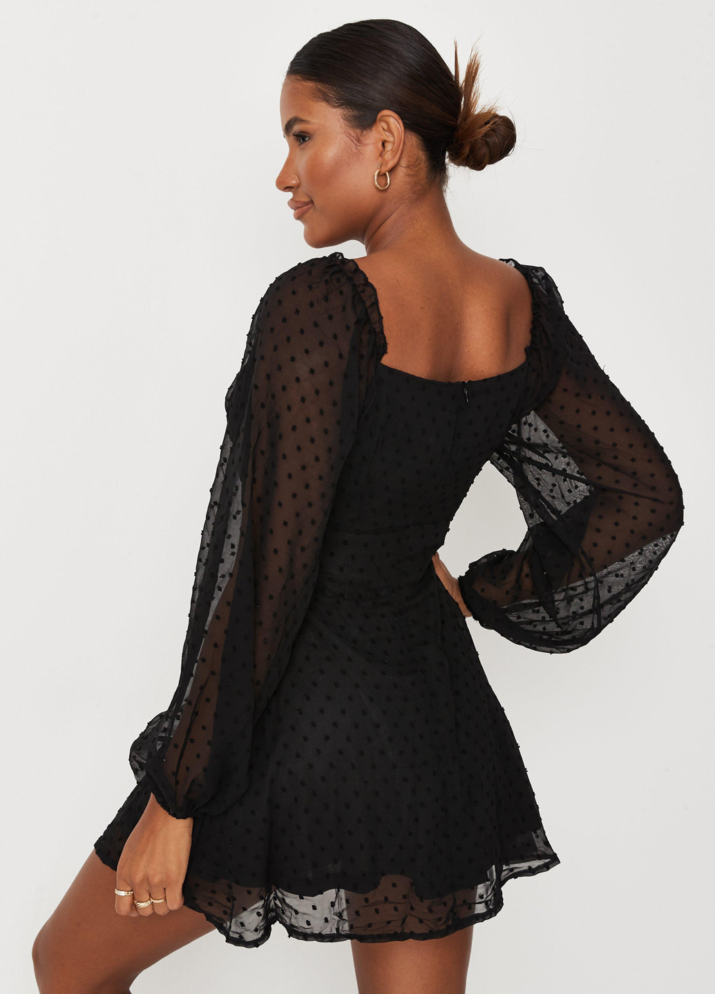 Черное кэжуал платье Missguided однотонное