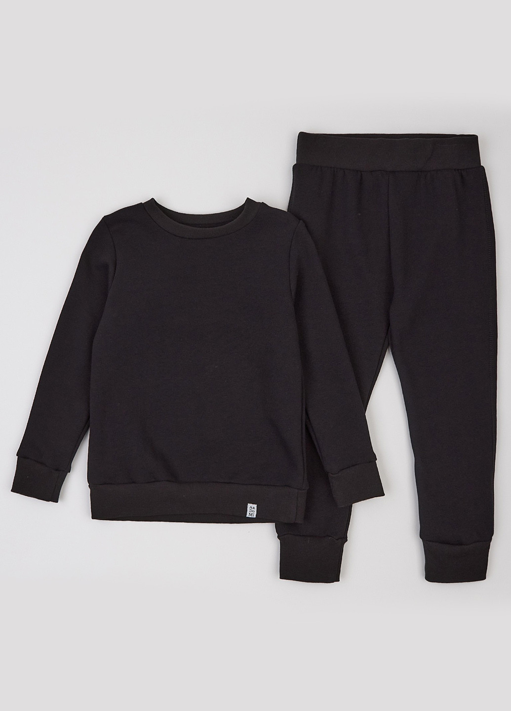 Чорний демісезонний комплект(светр, штани) ArDoMi