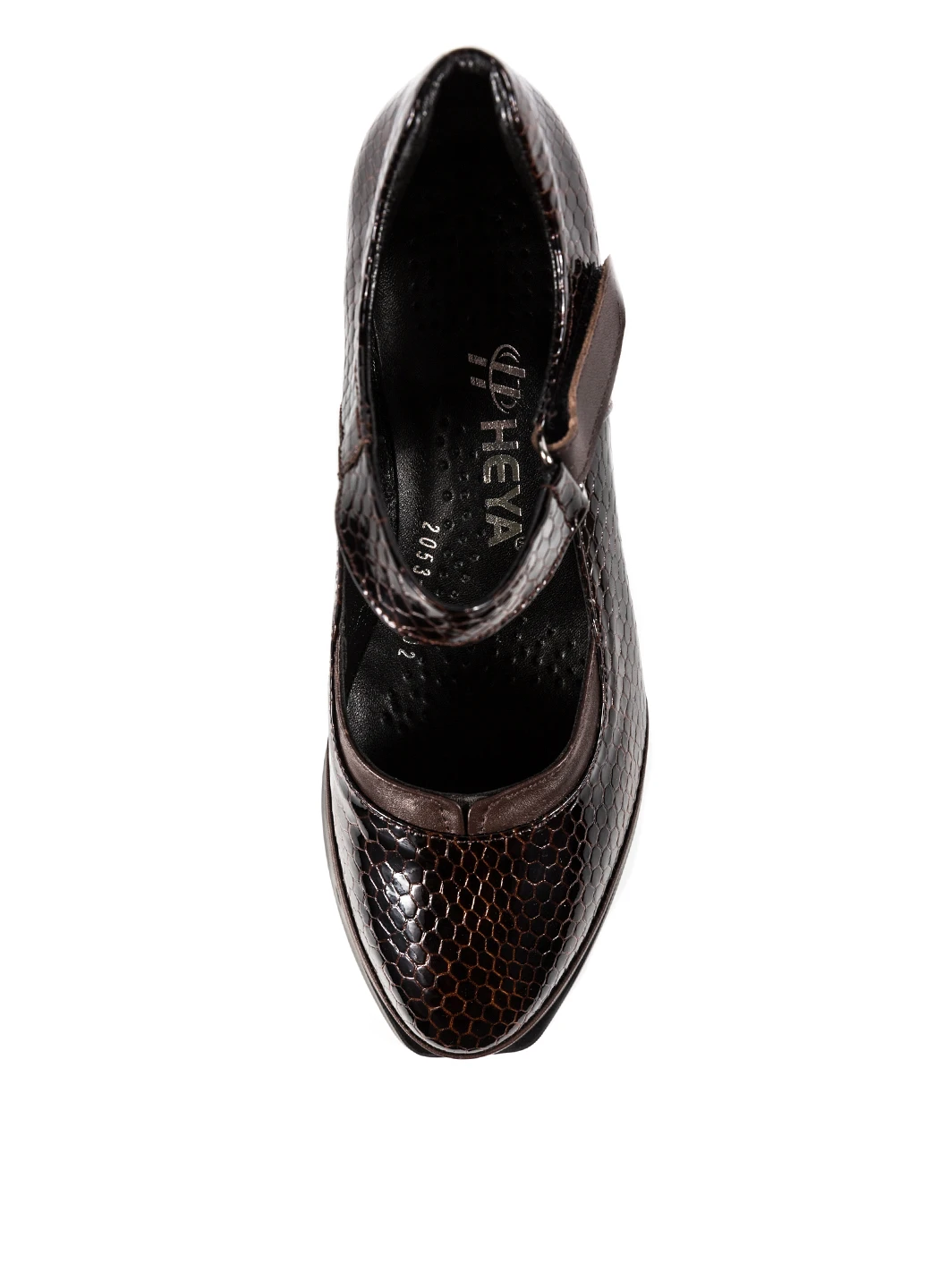 Heya Shoes Туфли лодочки темно-коричневый з натуральная кожа, турция — демисезон (223217191)