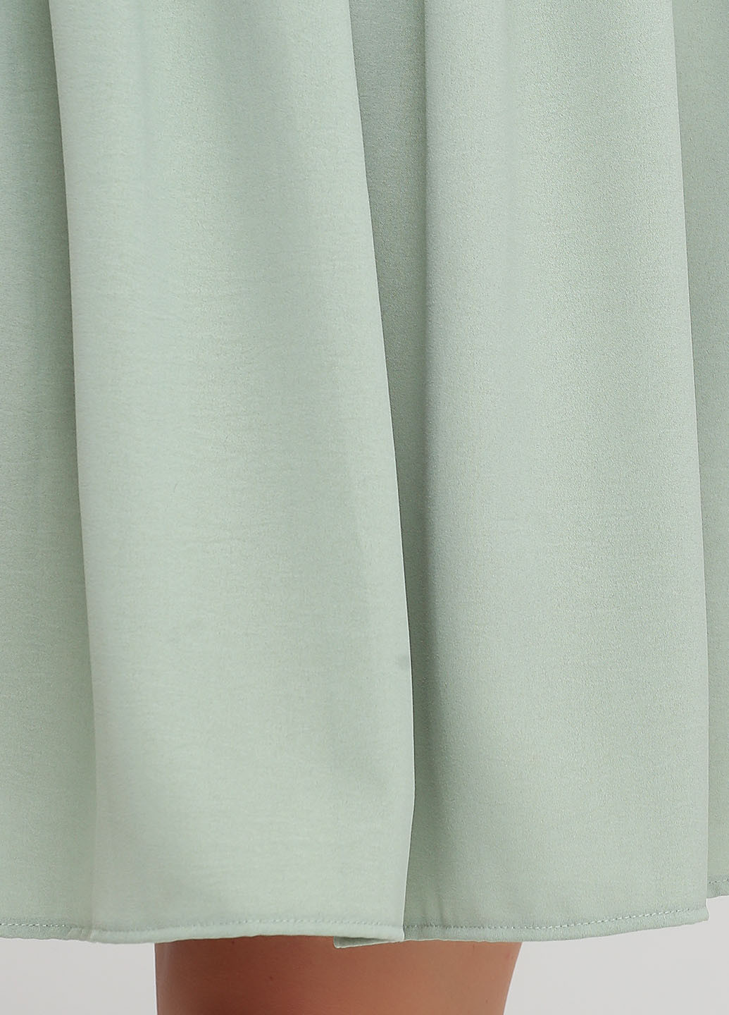 Світло-зелена кежуал сукня кльош Nasty Gal однотонна