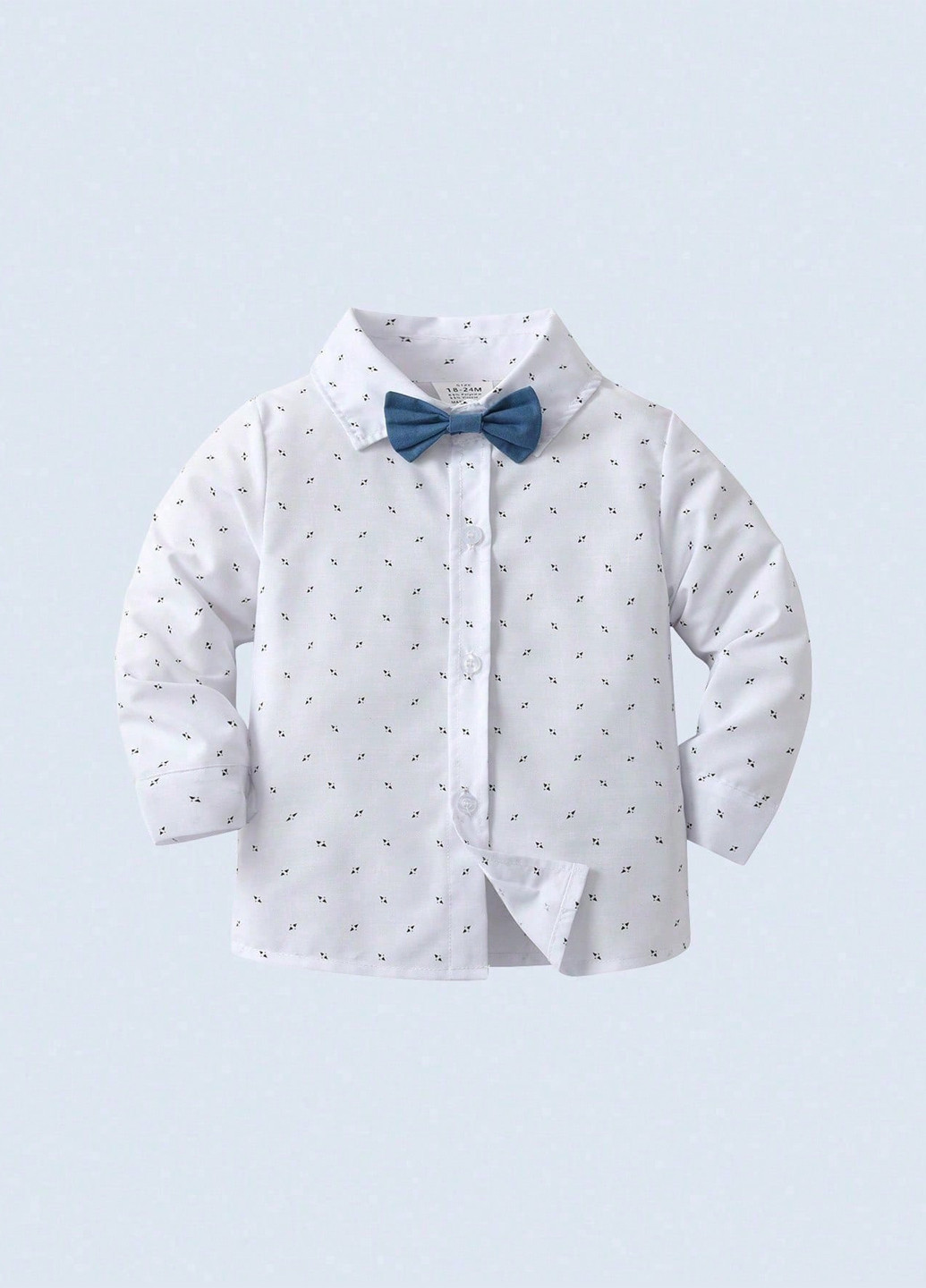 Комбинированный демисезонный костюм (рубашка, брюки) SHEIN