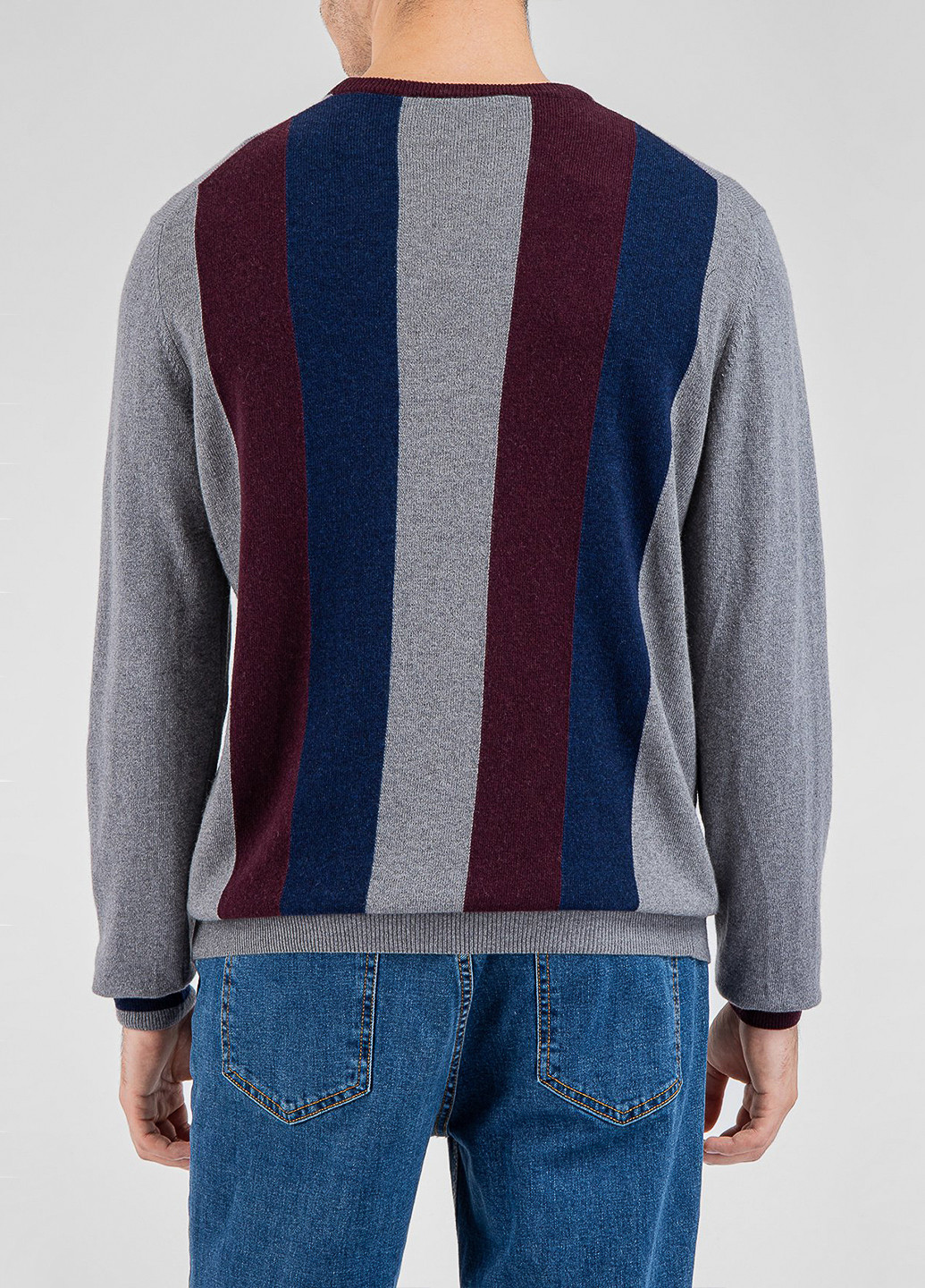 Сірий зимовий светр Harmont & Blaine