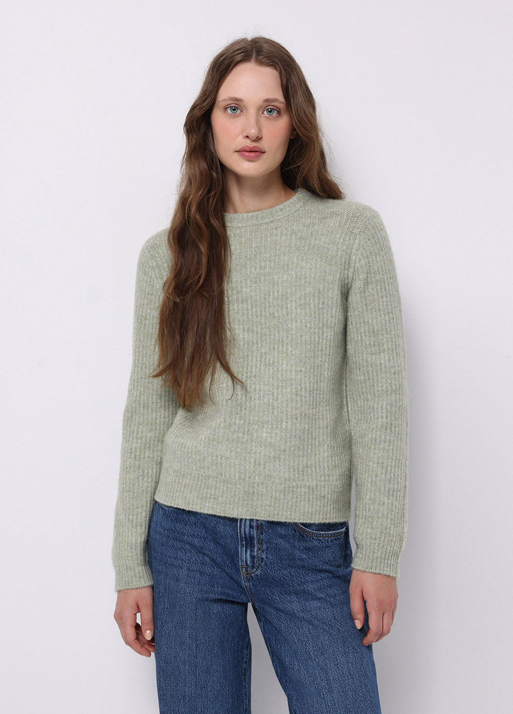 Світло-зелений зимовий джемпер джемпер Colin's