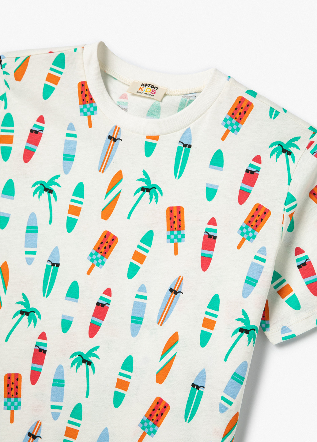 Молочна літня футболка KOTON