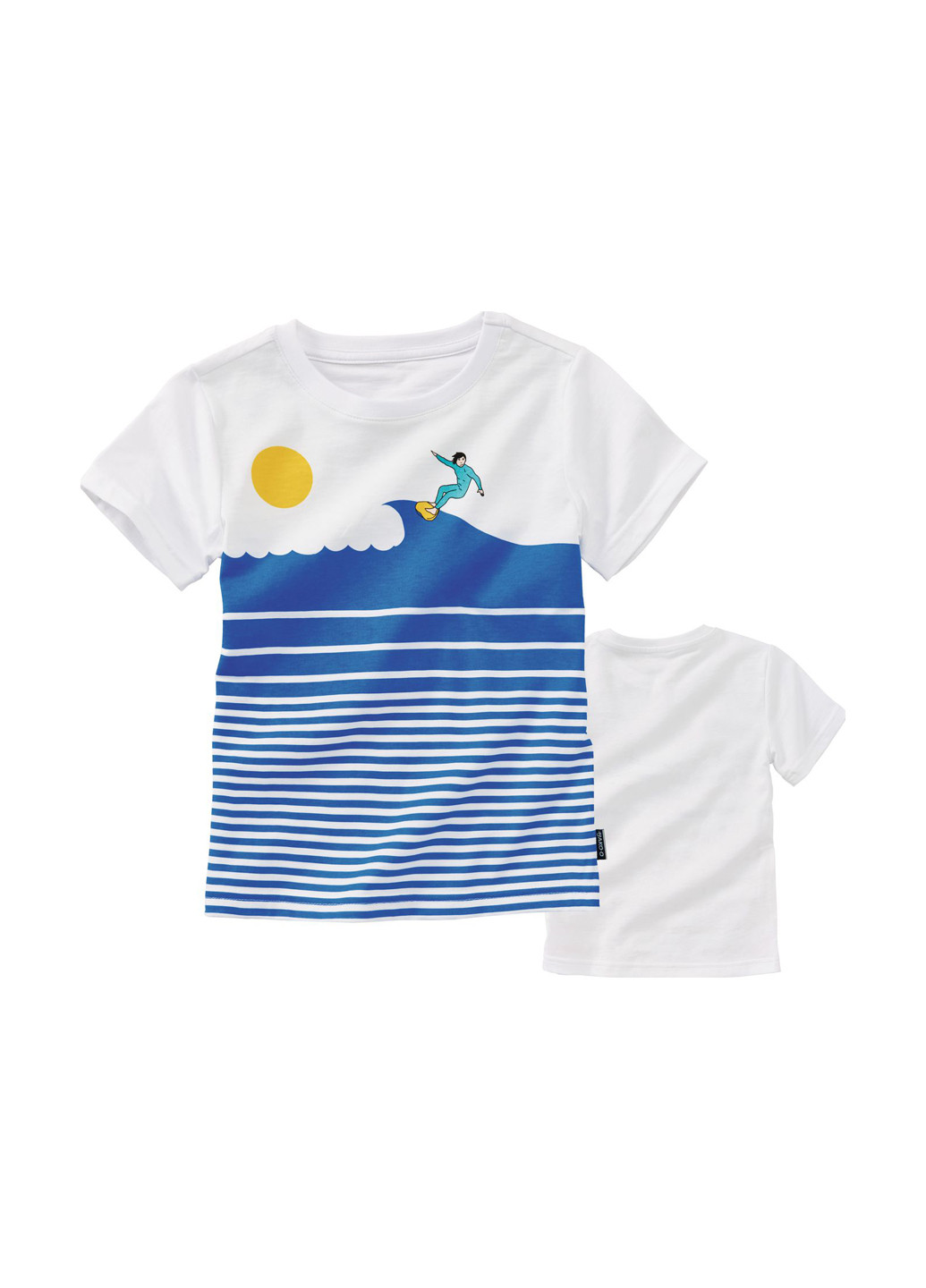 Комбинированная летняя футболка Jako-O