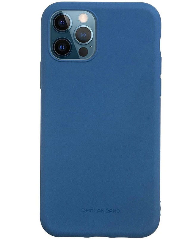 TPU чехол Smooth для Apple iPhone 12 Pro Max (6.7') Синий (is_00000038445_7) Molan Cano (229724960)