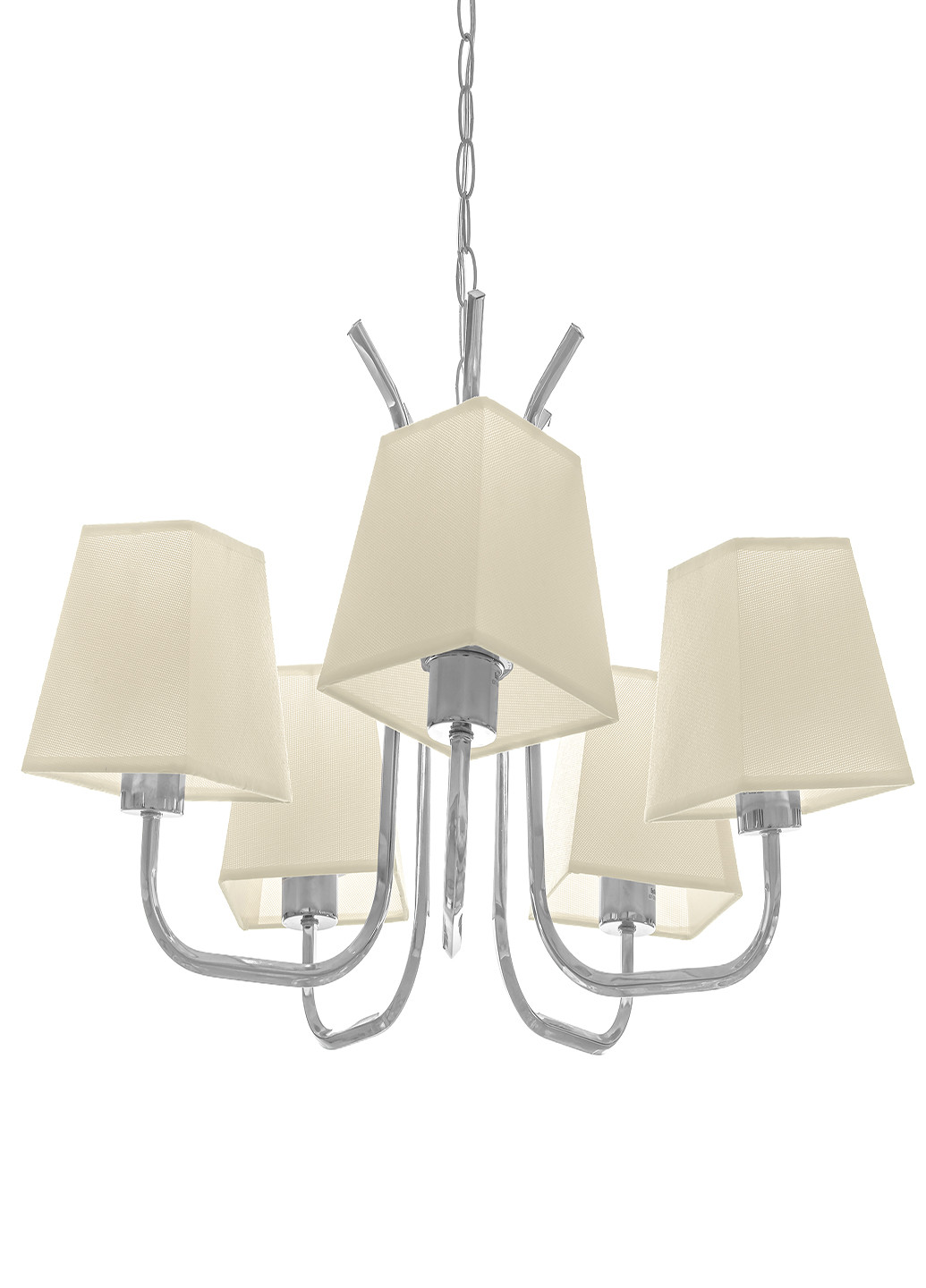 Люстра підвісна з абажуром BKL-653S/5 E27 CH Brille (220133417)