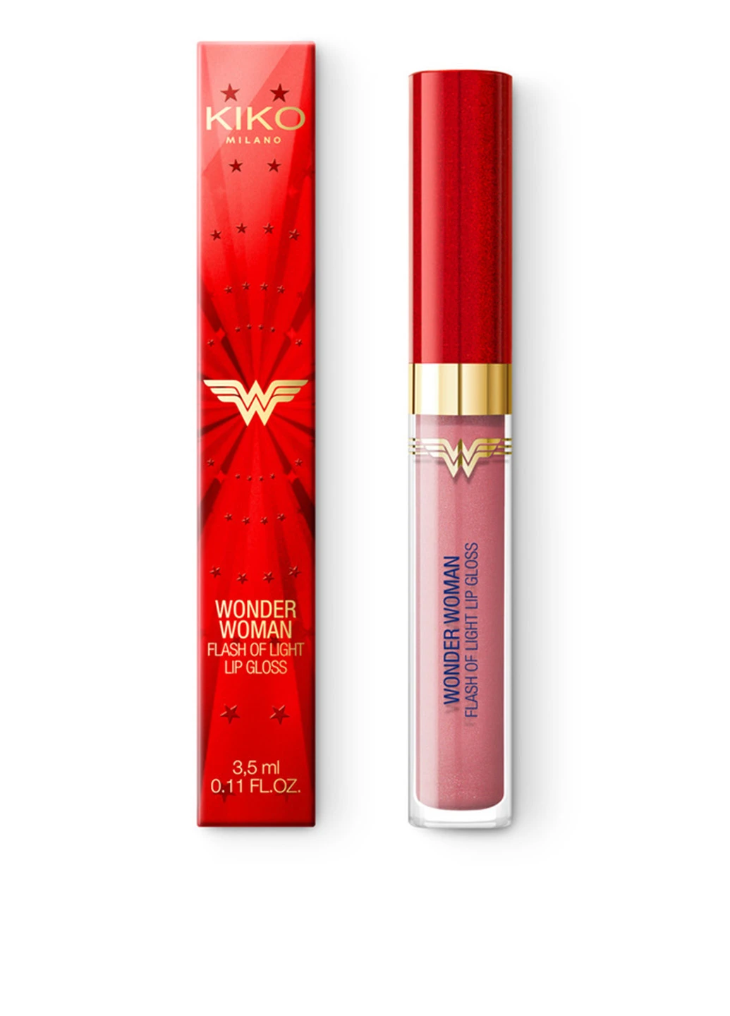 Блиск для губ, 3,5 мл 02 Sublime Rose Kiko (226061860)