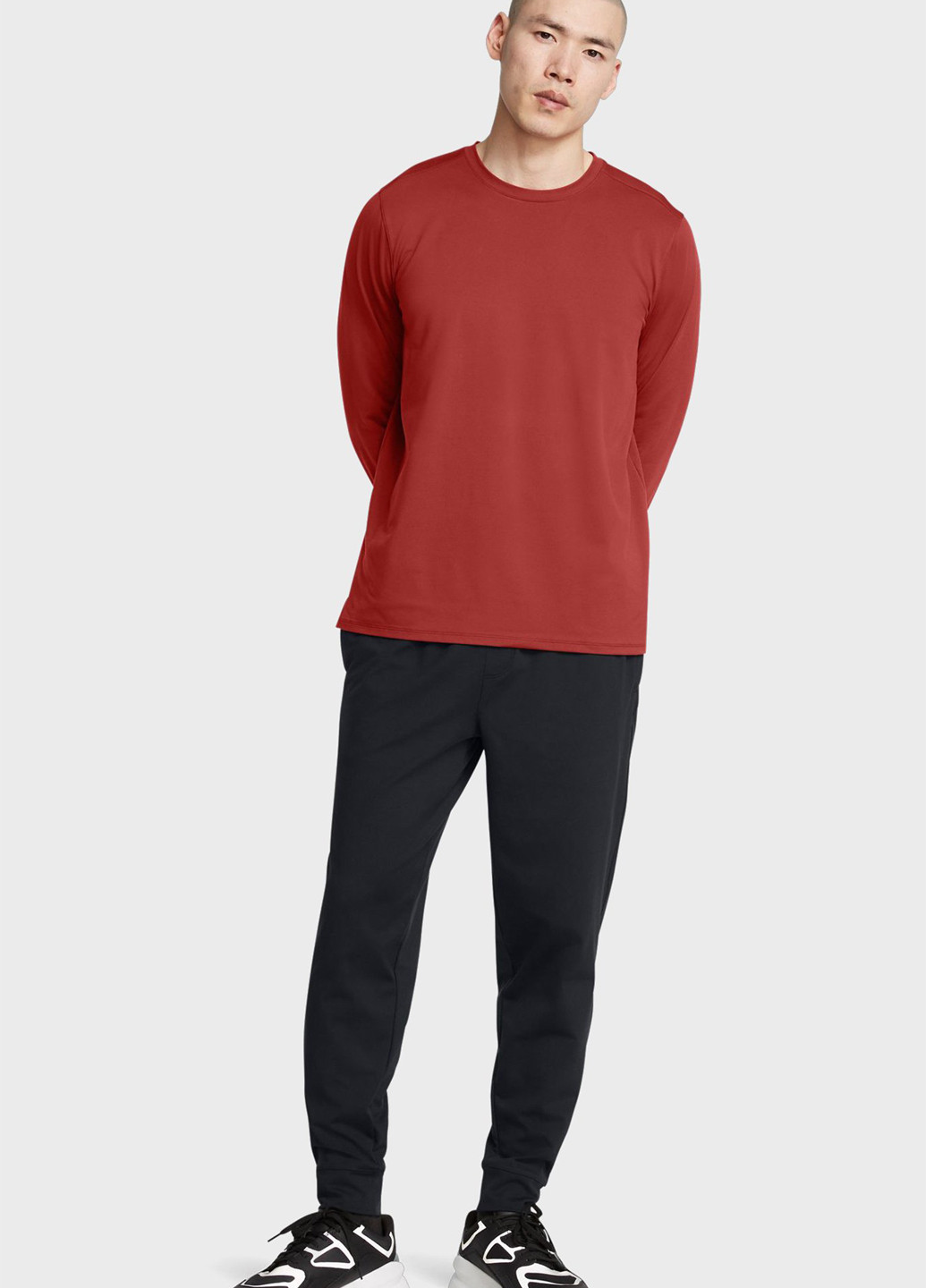 Черные спортивные демисезонные джоггеры брюки Under Armour