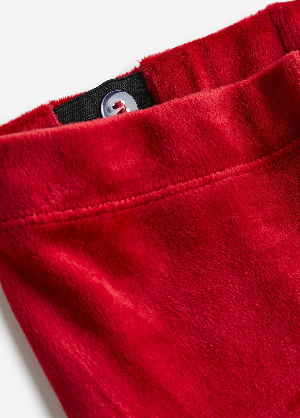 Красные демисезонные леггинсы H&M