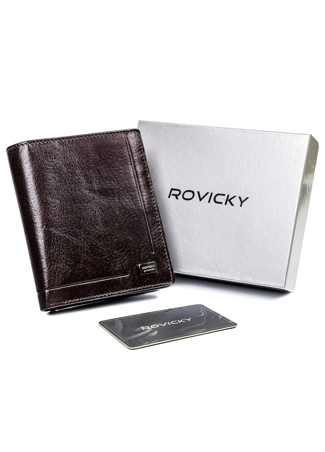 Кошелек мужской кожаный PC-102-BAR Rovicky (254314422)