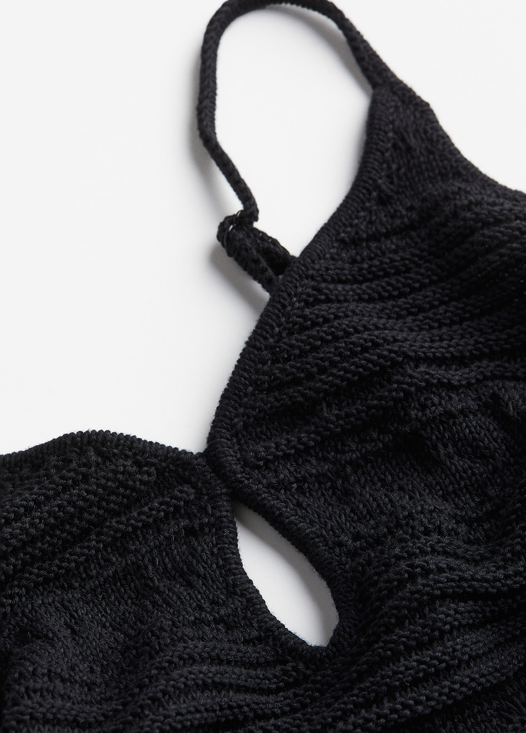 Чорна кежуал сукня а-силует H&M однотонна