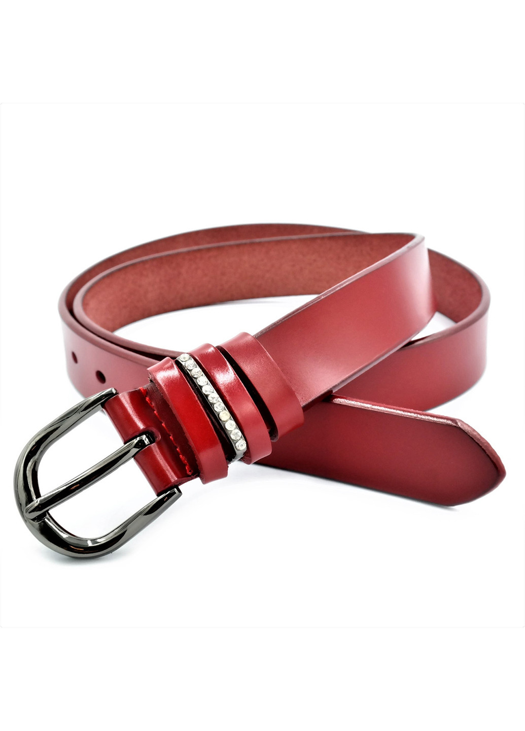 Женский кожаный ремень 110-115х3 см Weatro (252416977)