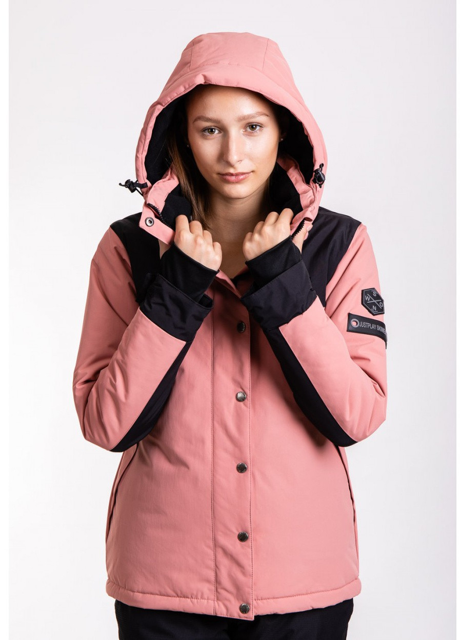 Куртка лыжная женская розовый (B2380-pink) Just Play (166853069)