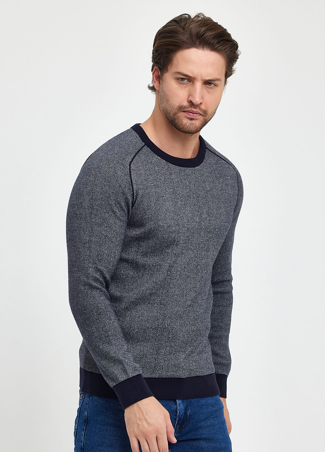 Темно-синій демісезонний джемпер джемпер Trend Collection