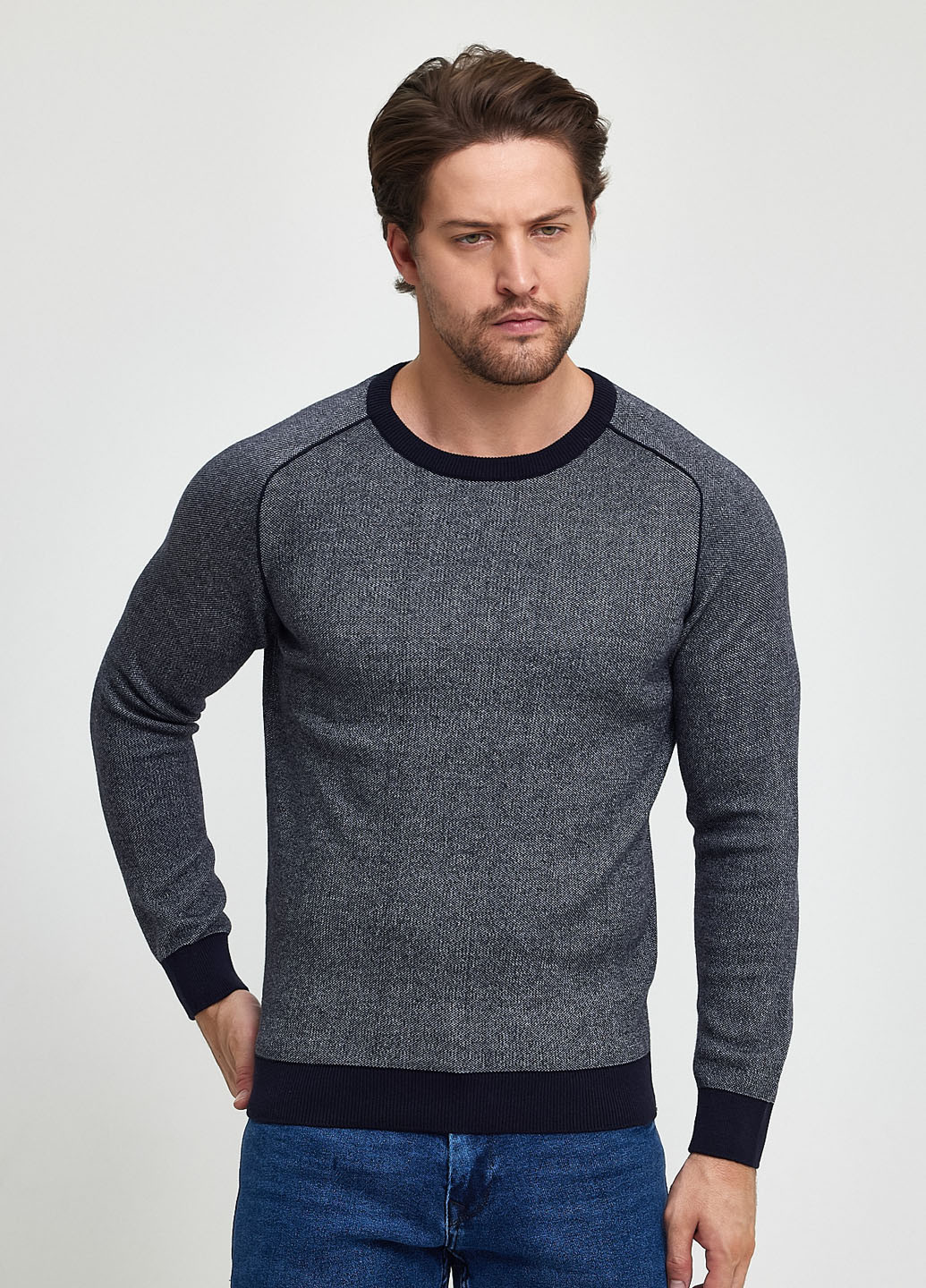 Темно-синій демісезонний джемпер джемпер Trend Collection