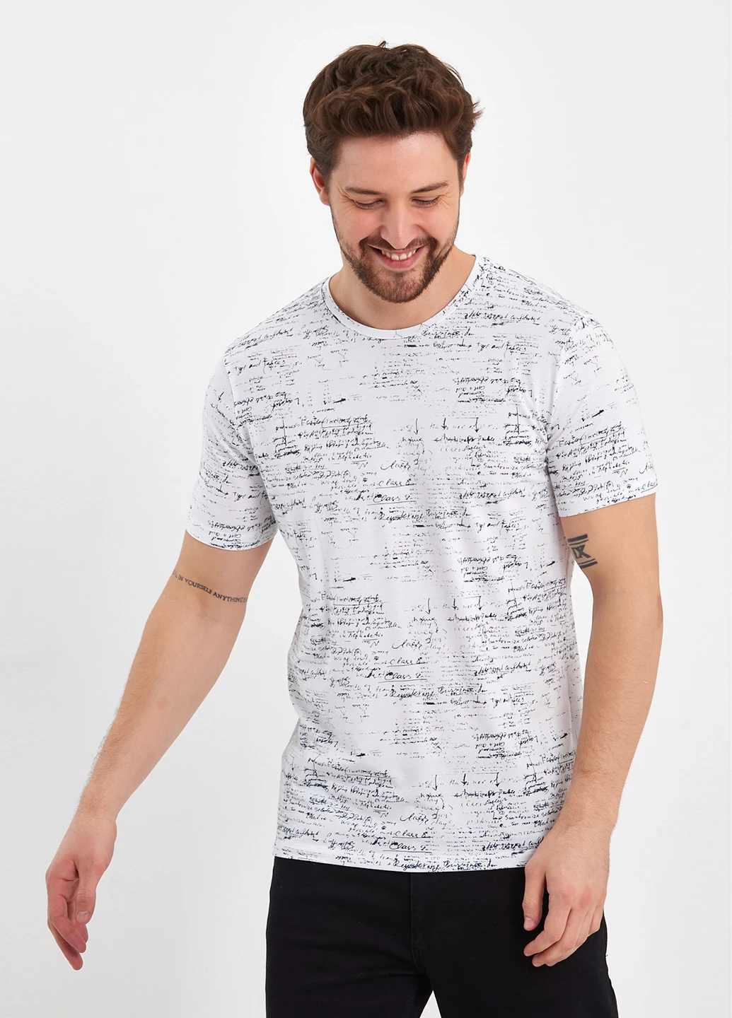 Біла футболка Trend Collection