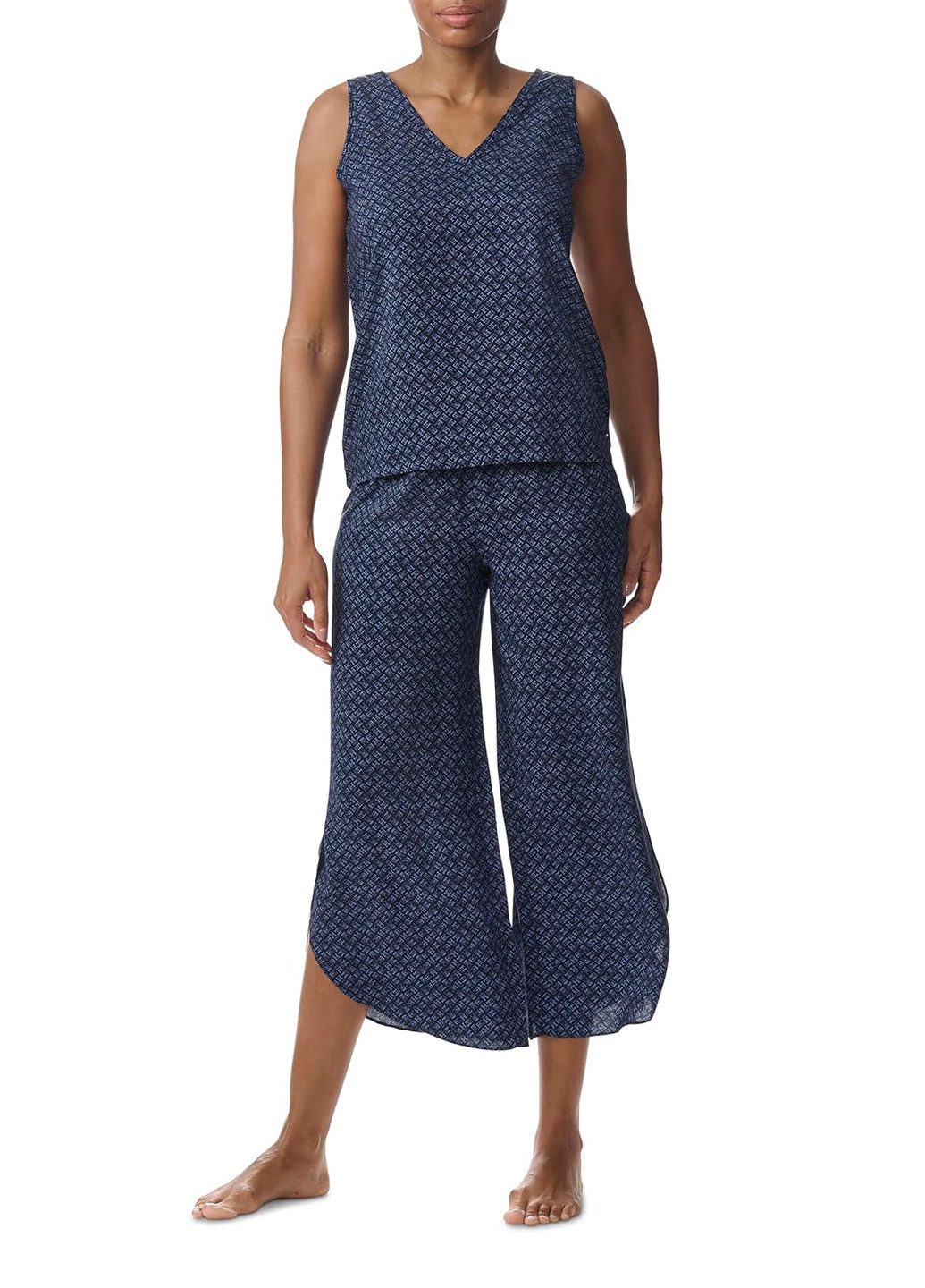 Синяя всесезон пижама (майка, брюки) Tommy Hilfiger