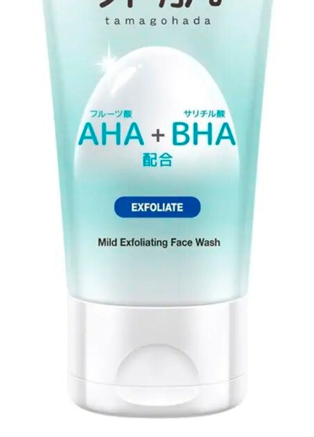 М'яка пінка-пілінг для обличчя AHA + BHA Tamagohada Mild Exfoliating Face Wash 130 г Hada Labo (202415229)