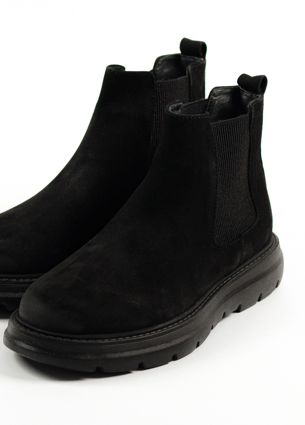 Черные осенние ботинки мужские челси деми Pandew